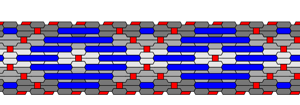 Norwegian Pick-up Bandweaving with pattern editor